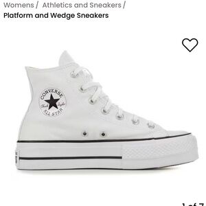 WOMEN'S CONVERSE CHUCK TAYLOR ALL STAR LIFT HI HIGH-TOP PLATFORM SNEAKERS